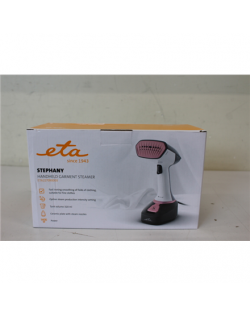 SALE OUT. ETA ETA227090000 Stephany Garment Steamer, Power 1400 W, Water tank 0.38 L, Black/White | ETA | Garment steamer | Step