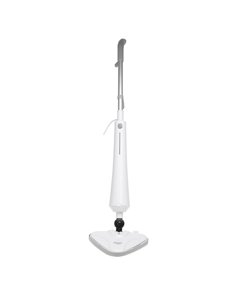 Adler Steam Mop | AD 7068 | Power 1300 W | Water tank capacity 0.35 L | White/Grey