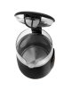 Adler Kettle with LED Display | AD 1305 | Electric | 2200 W | 1.7 L | Plastic | 360° rotational base | Black/Gold