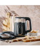 Adler Kettle with LED Display | AD 1305 | Electric | 2200 W | 1.7 L | Plastic | 360° rotational base | Black/Gold