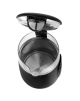 Adler Kettle with LED Display | AD 1305 | Electric | 2200 W | 1.7 L | Plastic | 360° rotational base | Black/Silver
