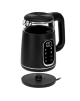 Adler Kettle with LED Display | AD 1305 | Electric | 2200 W | 1.7 L | Plastic | 360° rotational base | Black/Silver