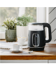 Adler Kettle with LED Display | AD 1305 | Electric | 2200 W | 1.7 L | Plastic | 360° rotational base | Black/Silver