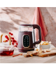 Adler Kettle with LED Display | AD 1305 | Electric | 2200 W | 1.7 L | Plastic | 360° rotational base | Burgundy