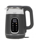 Adler Kettle with LED Display | AD 1305 | Electric | 2200 W | 1.7 L | Plastic | 360° rotational base | Grey
