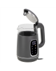 Adler Kettle with LED Display | AD 1305 | Electric | 2200 W | 1.7 L | Plastic | 360° rotational base | Grey