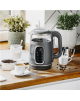 Adler Kettle with LED Display | AD 1305 | Electric | 2200 W | 1.7 L | Plastic | 360° rotational base | Grey