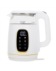 Adler Kettle with LED Display | AD 1305 | Electric | 2200 W | 1.7 L | Plastic | 360° rotational base | White/Gold