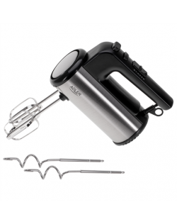 Adler Hand mixer | AD 4232 | Hand Mixer | 900 W | Number of speeds 5 | Turbo mode | Black/Stainless Steel