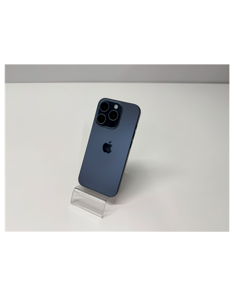 Apple REFURBISHED | iPhone 15 Pro | Blue Titanium | 128GB | Grade C