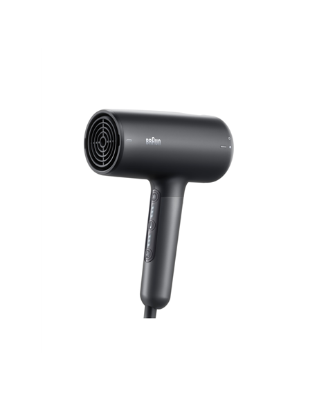 Braun | Hair dryer | BRHD425E | 2100 W | Number of temperature settings 3 | Ionic function | Diffuser nozzle | Black