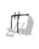 Next Level Racing | F-GT Monitor Stand | Height, tilt | 27-65 " | Maximum weight (capacity) 60 kg | Black