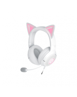 Razer Headset | Kraken Kitty V2 | Wired | Over-ear | Microphone | Noise canceling | White