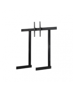Next Level Racing Floor stand | ELITE Free Standing Single Monitor Stand | Vertical adjustment | 65 " | Black