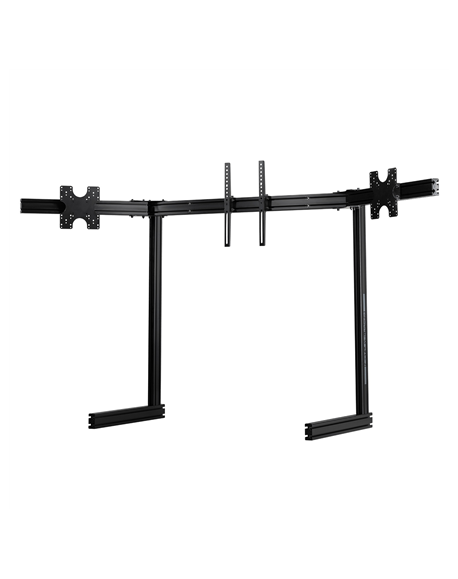 Next Level Racing Floor stand | ELITE Free Standing Triple Monitor Stand | Fully adjustable and customizable | 21-43 " | Black