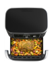 NINJA | Double Air Fryer | AF500EU Foodi FlexDrawer | Power 2470 W | Capacity 10.4 L | Black