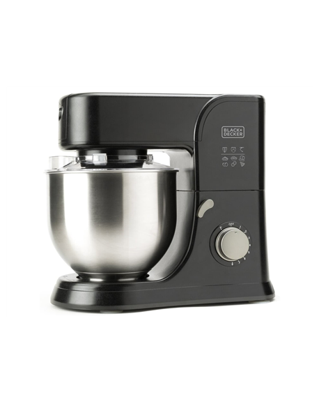 Black & Decker | Kitchen Machine | ES9130080B | 1000 W | Number of speeds 8 | Bowl capacity 5.2 L | Black