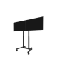 Neomounts MOVE ADM-875BL2 Screen adapter from 1 to 2 screens - 42-65" - max 40 kg/screen - VESA 100x100-800x400 - lockable (excl. lock) - su