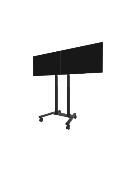 Neomounts MOVE ADM-875BL2 Screen adapter from 1 to 2 screens - 42-65" - max 40 kg/screen - VESA 100x100-800x400 - lockable (excl