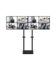 Neomounts MOVE ADM-875BL2 Screen adapter from 1 to 2 screens - 42-65" - max 40 kg/screen - VESA 100x100-800x400 - lockable (excl