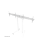 Neomounts MOVE ADM-875WH2 Screen adapter from 1 to 2 screens - 42-65" - max 40 kg/screen - VESA 100x100-800x400 - lockable (excl