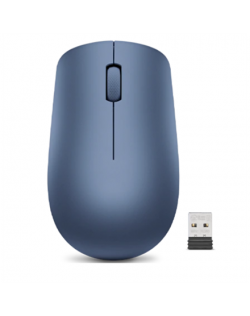 Lenovo Wireless Mouse 530 Optical Mouse, Abyss Blue, 2.4 GHz Wireless via Nano USB