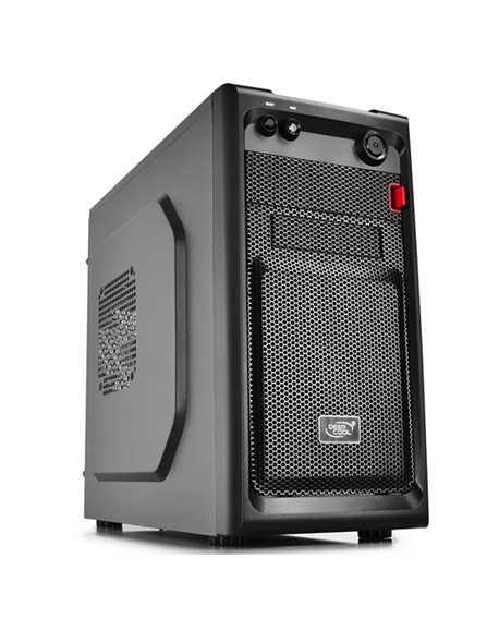Deepcool Smarter USB 3.0 x1, USB 2.0 x 1, Mic x1, Spk x1, Black, Micro ATX, Power supply included No