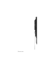 Neomounts LEVEL-750 WL30-750BL14 Fixed heavy duty wall mount - 32-75" screen - max 100 kg - VESA 100x100-400x400 - d 4,2 cm - le