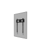Neomounts LEVEL-750 WL30-750BL18P Fixed heavy duty wall mount - 50-98" screen - max 100 kg - VESA 100x100-500x800 - d 4,2 cm - l