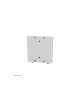 Neomounts FPMA-W25 Ultra-flat Monitor/TV mount wall - 10-30" - max 30 kg - VESA 50x50-100x100 - d 1,5 cm - silver