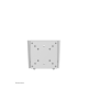 Neomounts FPMA-W25 Ultra-flat Monitor/TV mount wall - 10-30" - max 30 kg - VESA 50x50-100x100 - d 1,5 cm - silver