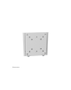 Neomounts FPMA-W25 Ultra-flat Monitor/TV mount wall - 10-30" - max 30 kg - VESA 50x50-100x100 - d 1,5 cm - silver