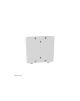 Neomounts FPMA-W25 Ultra-flat Monitor/TV mount wall - 10-30" - max 30 kg - VESA 50x50-100x100 - d 1,5 cm - silver