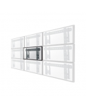 Neomounts LED-VW1000BLACK Videowall wall mount - 40-75" - max 50 kg - VESA 200x200-600x400 - d 5,6-21,5 cm - pull-out - micro adjustment - l