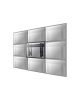 Neomounts LED-VW1000BLACK Videowall wall mount - 40-75" - max 50 kg - VESA 200x200-600x400 - d 5,6-21,5 cm - pull-out - micro ad