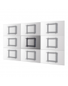 Neomounts WL95-800BL1 Videowall wall mount - 42-70" - max 35 kg - VESA 200x200-600x400 - d 7,8-26,6 cm - push-to-pop-out - micro adjustment