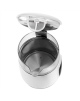 Adler Kettle with LED Display | AD 1305 | Electric | 2200 W | 1.7 L | Plastic | 360° rotational base | White/Silver