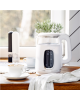Adler Kettle with LED Display | AD 1305 | Electric | 2200 W | 1.7 L | Plastic | 360° rotational base | White/Silver