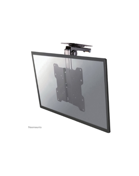 Neomounts FPMA-C020BLACK Monitor/TV mount ceiling 1 screen - 10-40" - max 20 kg - VESA 75x75-200x200 - h 26,5-40 cm - black