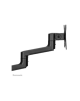 Neomounts NEXT Lite DS60-425BL1 Single monitor arm - 17-27" - 0-8 kg - space saving T-Rex model - 100% plastic-free packaging - 