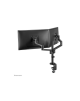 Neomounts NEXT Lite DS60-425BL2 Dual monitor arm - 17-27" - 0-8 kg/screen - space saving T-Rex model - 100% plastic-free packagi