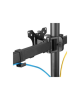 Neomounts FPMA-D550D3BLACK Triple monitor arm - 10-27" - 0-6 kg/screen - black
