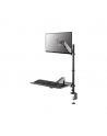 Neomounts DS90-325BL1 Sit-stand workstation desk 1 screen - 17-32" - 1-9 kg (curved 6 kg) - gas spring - black