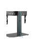 Neomounts DS45-430BL14 TV stand 1 screen - 32-55" - 0-40 kg - VESA 100x100-400x400 - height adjustment 11,6 cm - 70° swivel - bl