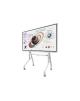 Neomounts MOVE Go FL50-525WH1 TV trolley - 55-86" - max 76 kg - manual h 106-136 cm - VESA 100x100-900x600 - incl. hardware shel
