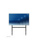 Neomounts MOVE Go XL FL50-575BL1 TV trolley - 65-110" - max 125 kg - manual h 129-139 cm - VESA 100x100-1100x600 - incl. hardwar