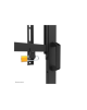 Neomounts MOVE Go XL FL50-575BL1 TV trolley - 65-110" - max 125 kg - manual h 129-139 cm - VESA 100x100-1100x600 - incl. hardwar