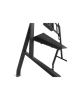 Neomounts MOVE Go XL FL50-575BL1 TV trolley - 65-110" - max 125 kg - manual h 129-139 cm - VESA 100x100-1100x600 - incl. hardwar