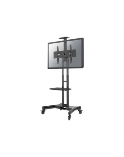 Neomounts NM-M1700BLACK TV trolley - 32-75" - max 50 kg - manual h 104,2-154,2 cm - VESA 200x200-600x400 - incl. cam/hardware sh