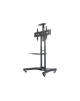 Neomounts NM-M1700BLACK TV trolley - 32-75" - max 50 kg - manual h 104,2-154,2 cm - VESA 200x200-600x400 - incl. cam/hardware sh